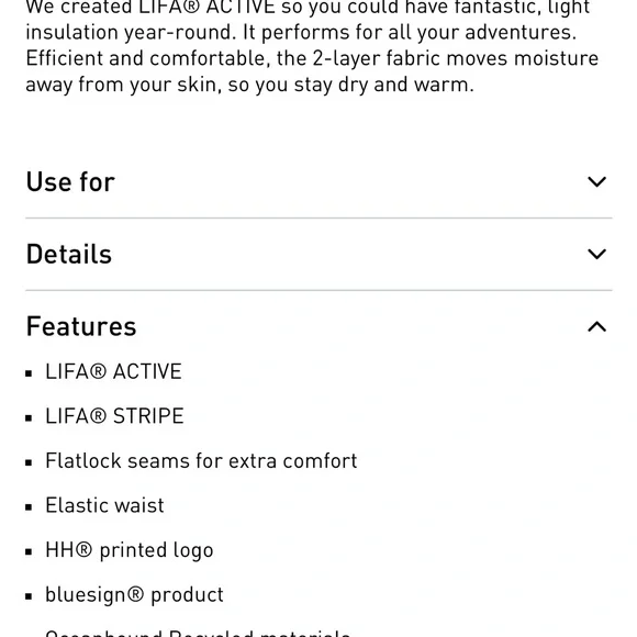 Helly Hansen Active Base Layer Set - Picture 5 of 6